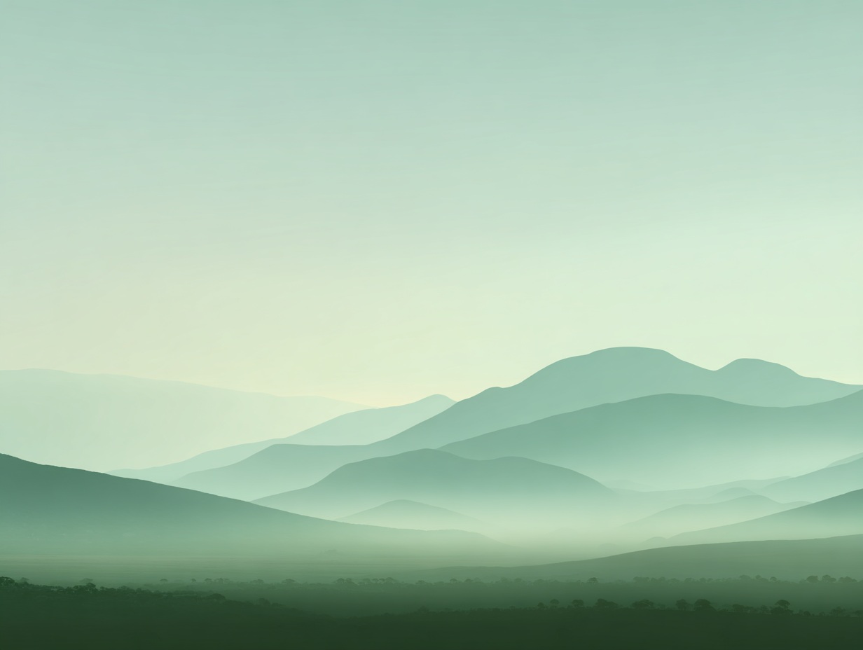 Minimal South African landscape background